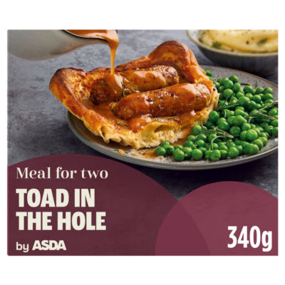 ASDA Toad in the Hole with pork sausage 340g (British brand)