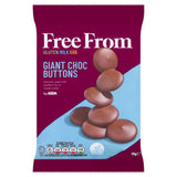 ASDA Free From Giant Choc Buttons Vegan Chocolate 119g