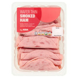 ASDA Wafer Thin Smoked Ham Reformed Pork 400g