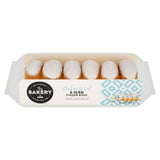 The Bakery At Asda Iced Finger Buns Sweet Sticky Treats 6 Pack