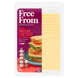 ASDA Free From Sliced Mature Cheddar Alternative Cheese Slice 180g