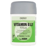 ASDA Energy 1 A Day Vitamin B12 100g Tablets 30