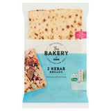 Asda Kebab Breads Plain Flatbreads 330g