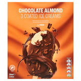 ASDA Chocolate Almond Ice Cream Vanilla 3 x 110ml