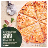 ASDA Stonebaked Cheesy Garlic Pizza Bread Pizza Base 300g