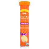 ASDA Immunity Vitamin C Orange Flavour Effervescent Tablets 20 Tablets