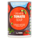 ASDA Cream of Tomato Soup Hot Soup 400g
