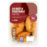 ASDA Beef & Vegetable Pasties 10 Pack 300g
