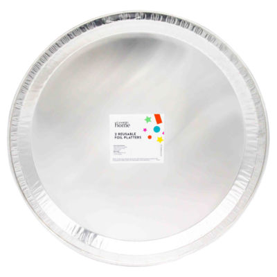 George Home reusable foil platters, UK version