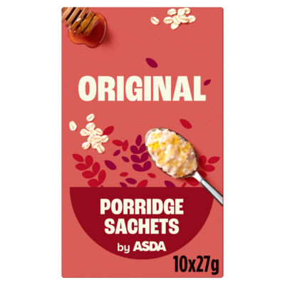 ASDA Original porridge sachets 270g - British product