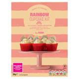 ASDA rainbow cupcake kit vanilla flavour 291g - British product
