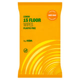 ASDA Lemon Antibacterial Floor Wipes 15 Wipes