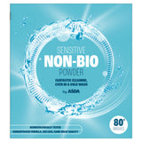 ASDA Sensitive Non-Bio Laundry Powder 4kg 80 Washes
