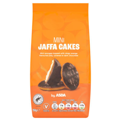 ASDA Mini Jaffa Cakes with orange and chocolate 150g - British product