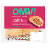 OMV! Plant Based No Pork Sausage Rolls 120g