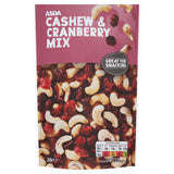 ASDA cashew and cranberry mix 250g - British product