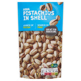 ASDA roasted unsalted pistachios in shell 200g - British product