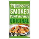 Mattessons smoked pork sausage original 160g, imported from the UK