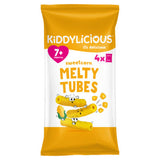 Kiddylicious Sweetcorn Melty Tubes Savoury Baby Snack 40g