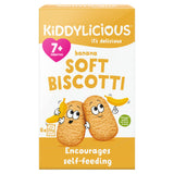 Kiddylicious Banana Soft Biscotti Baby Snack 6 x 20g (120g)