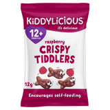 Kiddylicious Raspberry Crispy Tiddlers Toddler Snack 12g