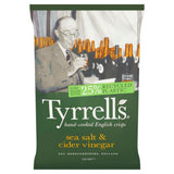 Tyrrells sea salt and cider vinegar sharing crisps 150g (British brand)