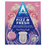 Astonish Toilet Bowl Fizz & Fresh Pink Peony Fresh Tablets Toilet Cleaning Tablets 200g