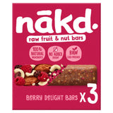 Nakd Berry Delight Fruit & Nut Bars Multipack 3x35g