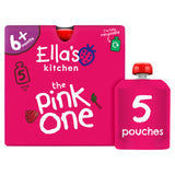 Ella's Kitchen The Pink One Squished Smoothie Fruits 5 x 90g Baby Fruit Smoothie Snack