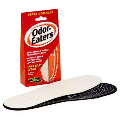Odor-Eaters Ultra Comfort insoles One Size, imported from the UK