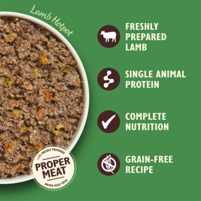 Lily's Kitchen Lamb Hotpot Adult wet dog food 400g, UK version