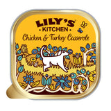 Lily's Kitchen wet dog food chicken and turkey casserole 150g, UK version