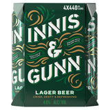 Innis & Gunn Lager Beer Craft Beer 4 x 440ml