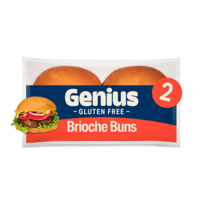 Genius Glutenfri Brioche Boller 2 Pakke