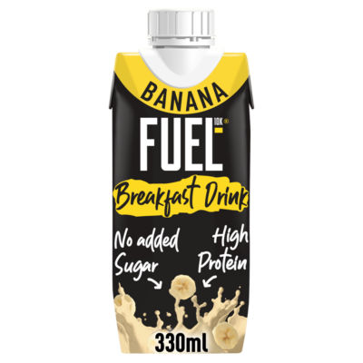 FUEL10K Banana High Protein Breakfast Drink 330ml