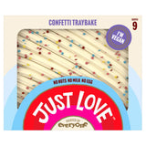 Just Love Confetti Traybake sponge cake, UK version