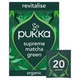 Pukka Supreme Matcha Green Herbal Tea 20 Teabags 30g