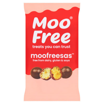 Moo Free Moofreesas Cocoa Covered Biscuit Rice Balls 35g