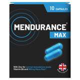 Mendurance Max men's health supplement 10 capsules, imported from the UK