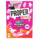 Propercorn sweet microwave popcorn 210g, imported from the UK