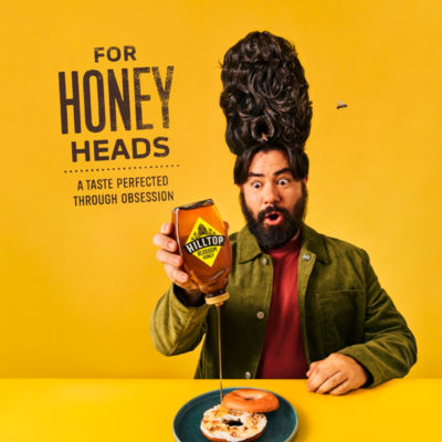 Hilltop blossom honey 340g, UK version