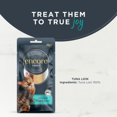 Encore tuna loin cat treat 30g - British product