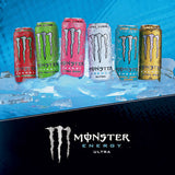 Monster Ultra Zero Sugar Energy Drink 500ml, imported from the UK