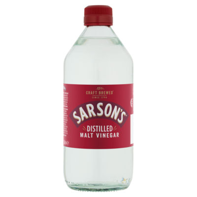 Sarsons distilled malt vinegar 568ml (British brand)