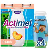 Actimel Kids Peach Yoghurt Drink Multipack 4x100g - British product