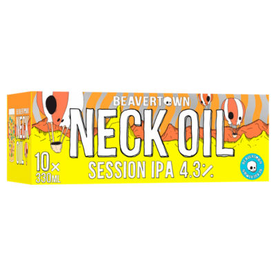 Beavertown Neck Oil Session IPA Craft Beer 10 x 330ml