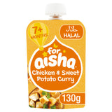 For Aisha Chicken and Sweet Potato Curry 7+ Months Baby Food 130g