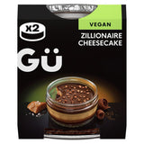 Gü Plant Zillionaire Cheesecakes Vegan Dessert 2 x 91.5g (183g)