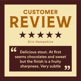 Vocation Naughty & Nice Chocolate Stout 440ml, imported from the UK