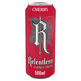 Relentless cherry energy drink 500ml, imported from the UK